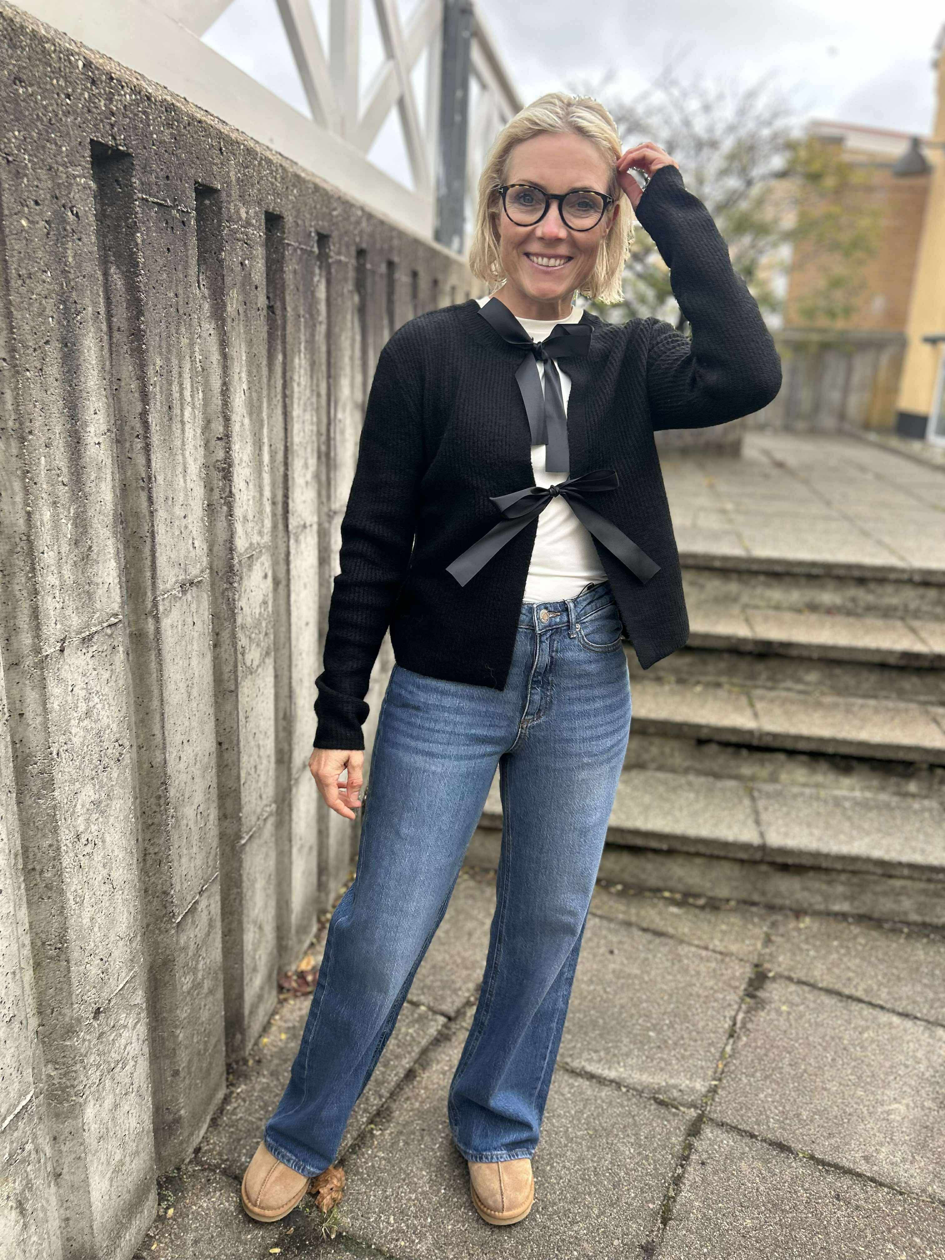 PCRILLY Knit Cardigan - Black